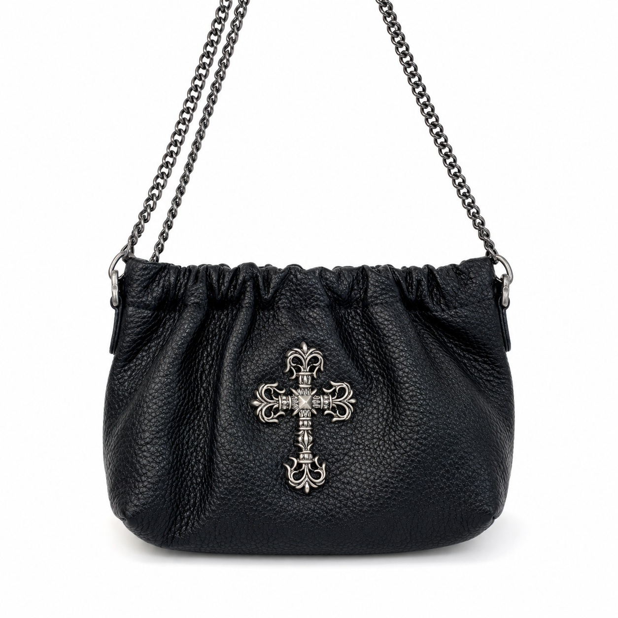 Chrome Hearts】クロムハーツ クラウドバッグ チェーンショルダー