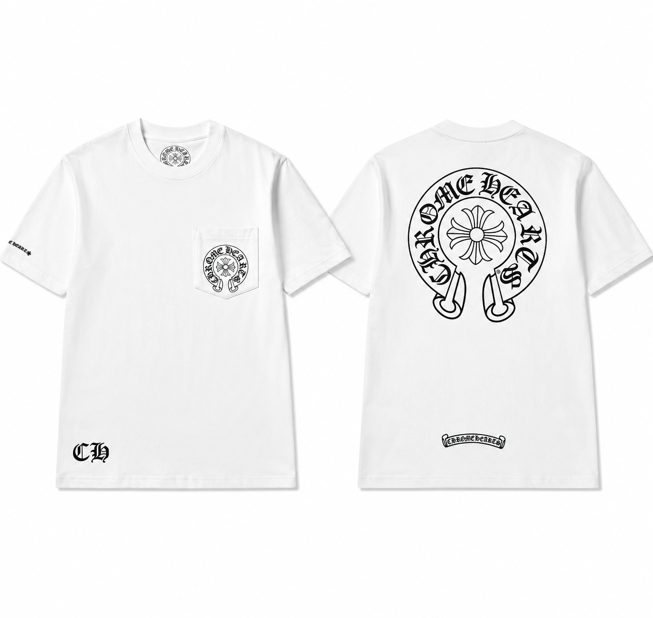 Chrome Hearts Tシャツ黒&白