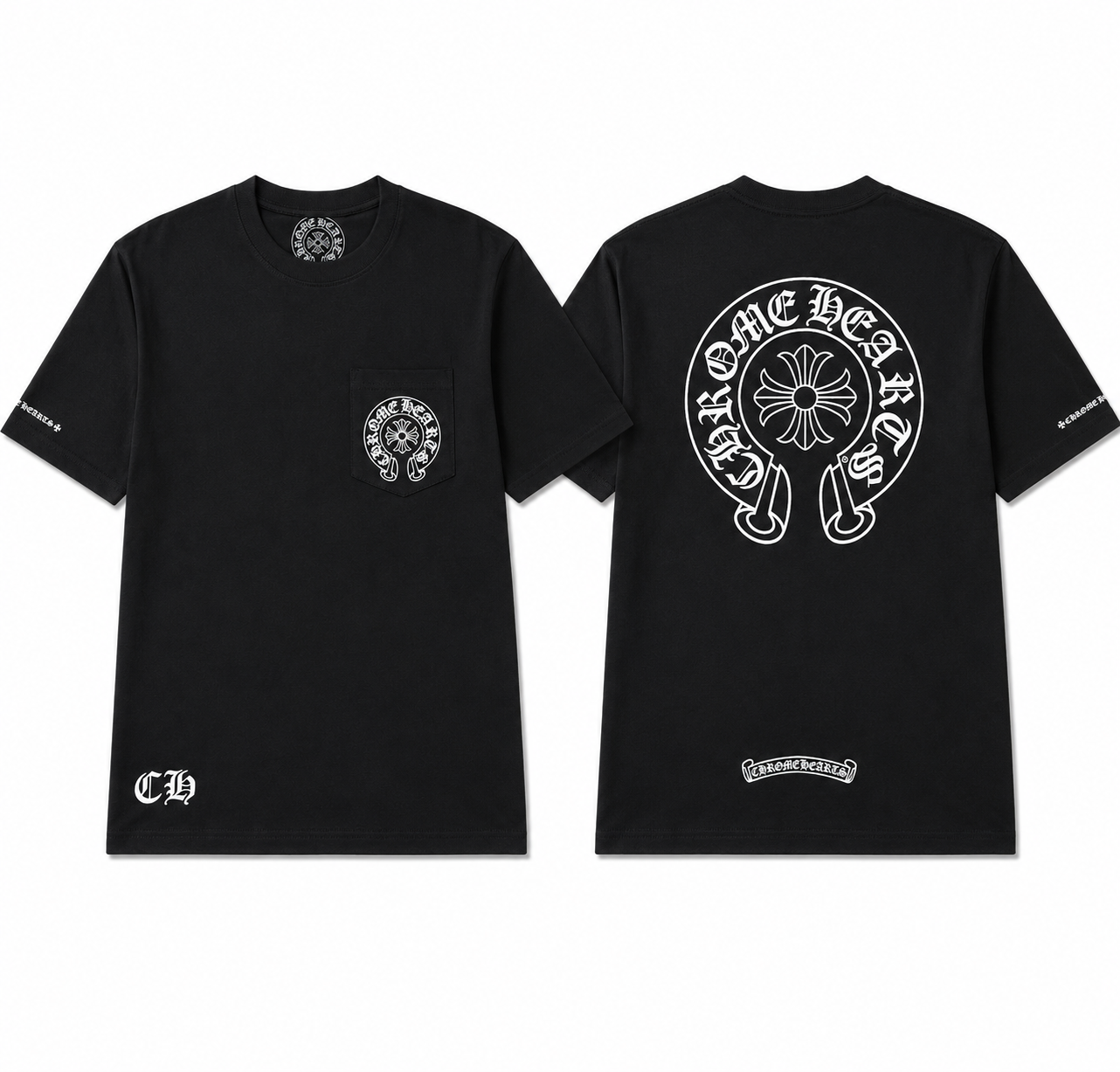 Chrome Hearts Tシャツ黒&白