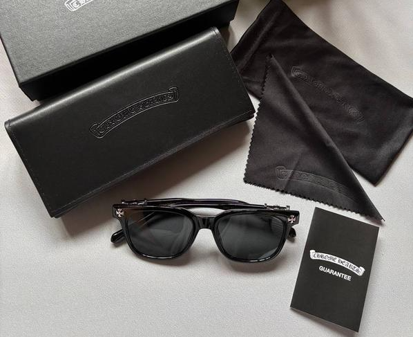 クロムハーツ メガネ 度なし クロムハーツ サングラス CHROME HEARTS ユニセックス UVカット ラッピング無料