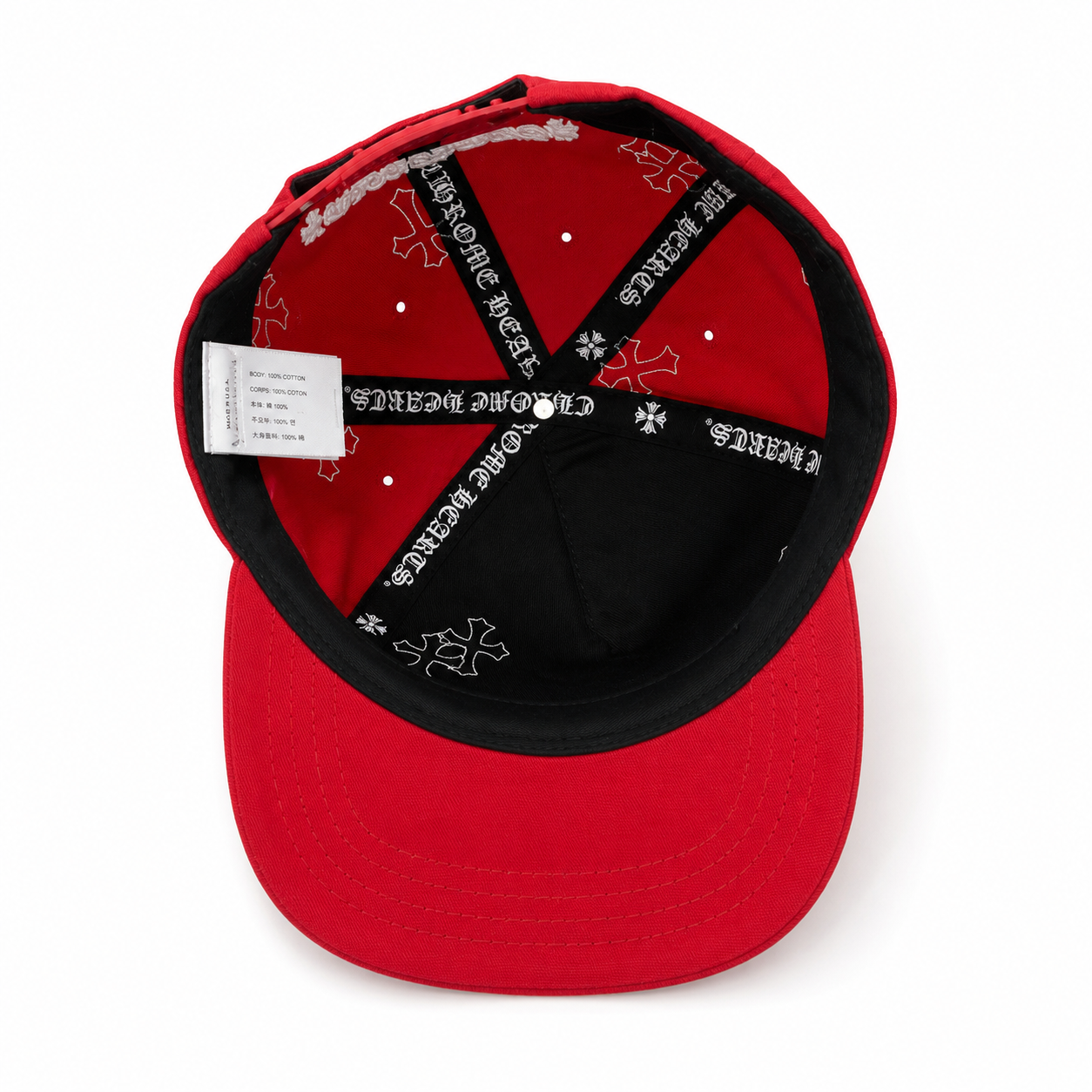 Chrome Hearts Cross Patch Baseball Hat