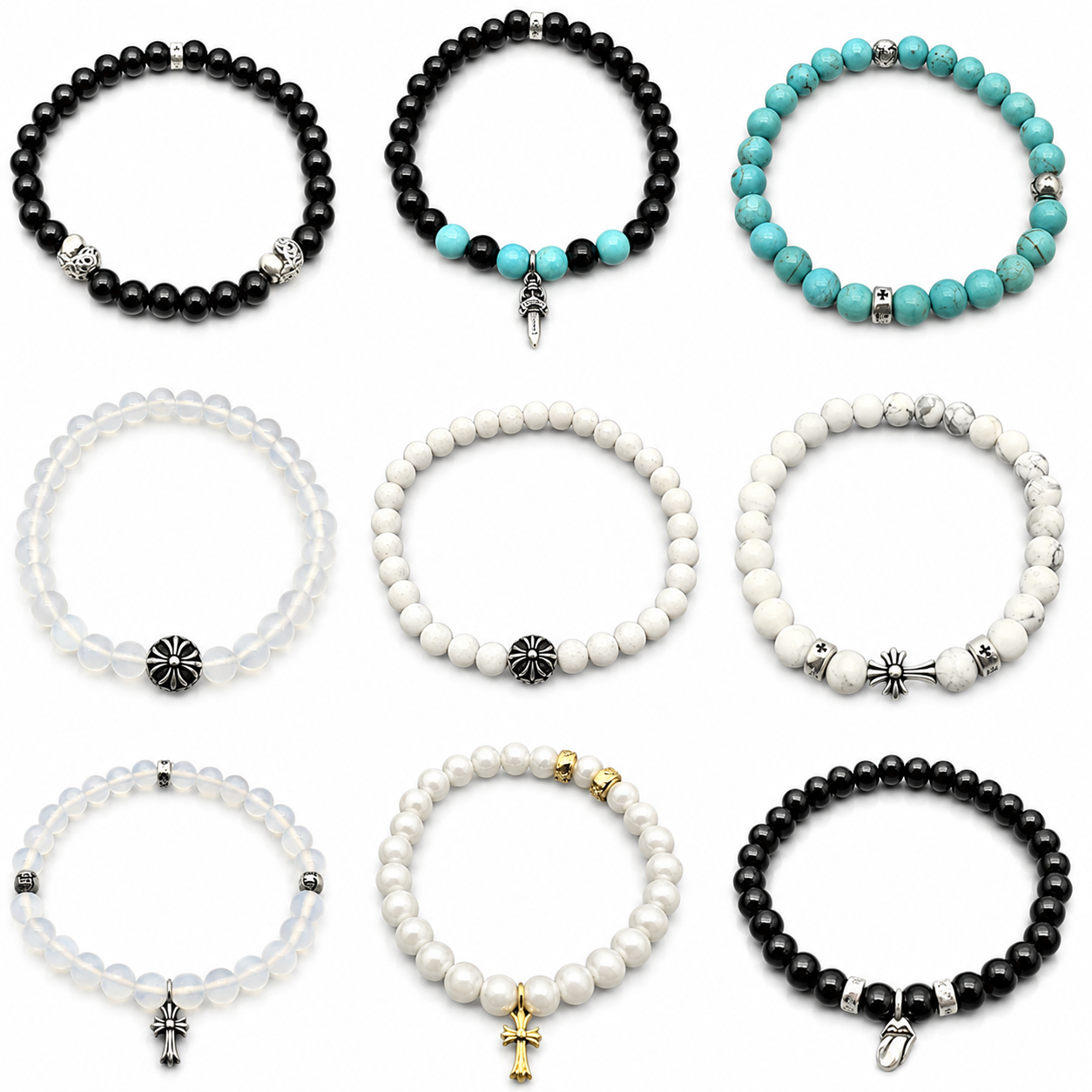 chrome hearts クロムハーツ ブレスレット シルバー925 全長約23cm
