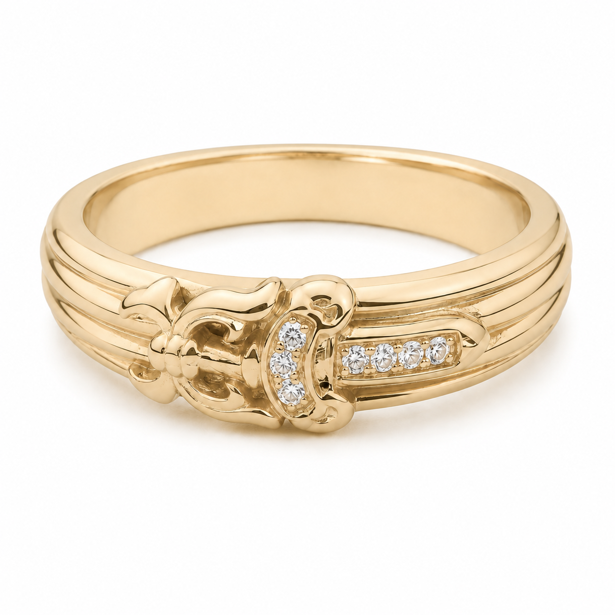 Chrome Hearts ゴールドリング 22K BABY CLSC/22Kベイビークラシックダガー