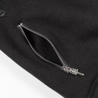【Chrome Hearts】クロムハーツ レターマン CHマルチレザーパッチ　スタジャン