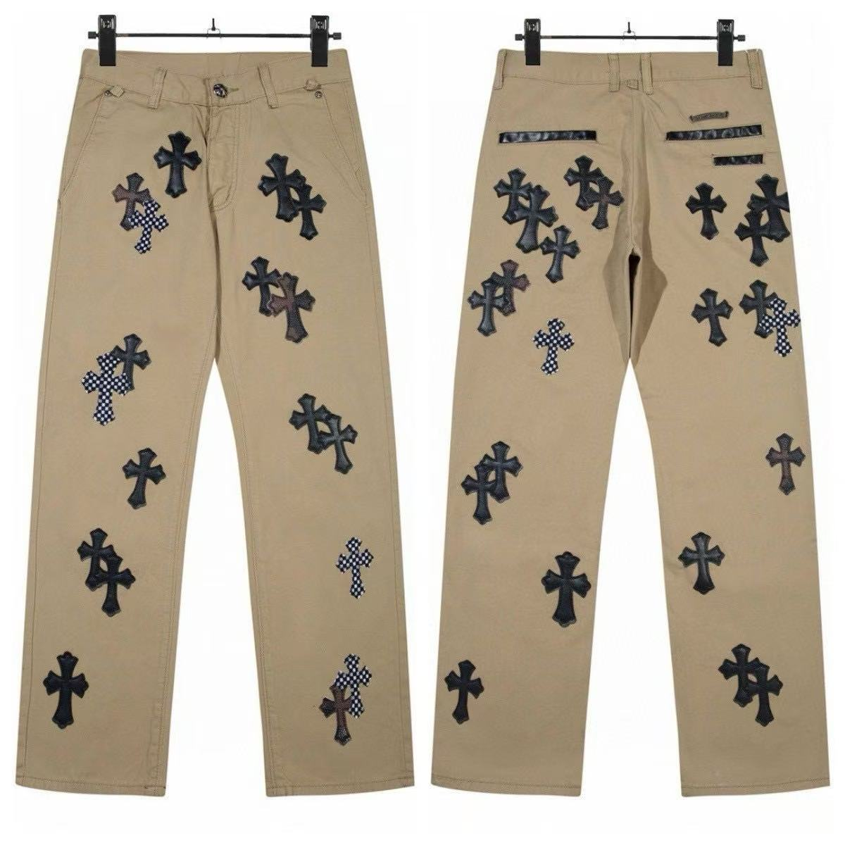 Chrome Hearts（クロムハーツ）CHINOS CEM CRS PTCH セメタリークロスパッチ チノパンツ