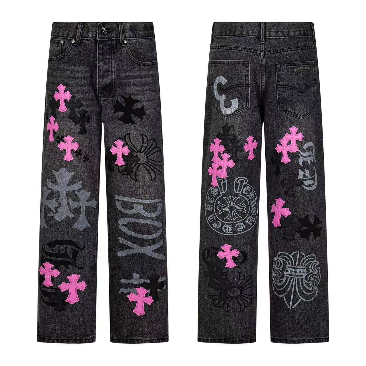 クロムハーツ パンツ・ボトムス|Chrome Hearts デニム・レザーパンツ クロムハーツ パンツ・ボトムス|Chrome Hearts デニム・レザーパンツ