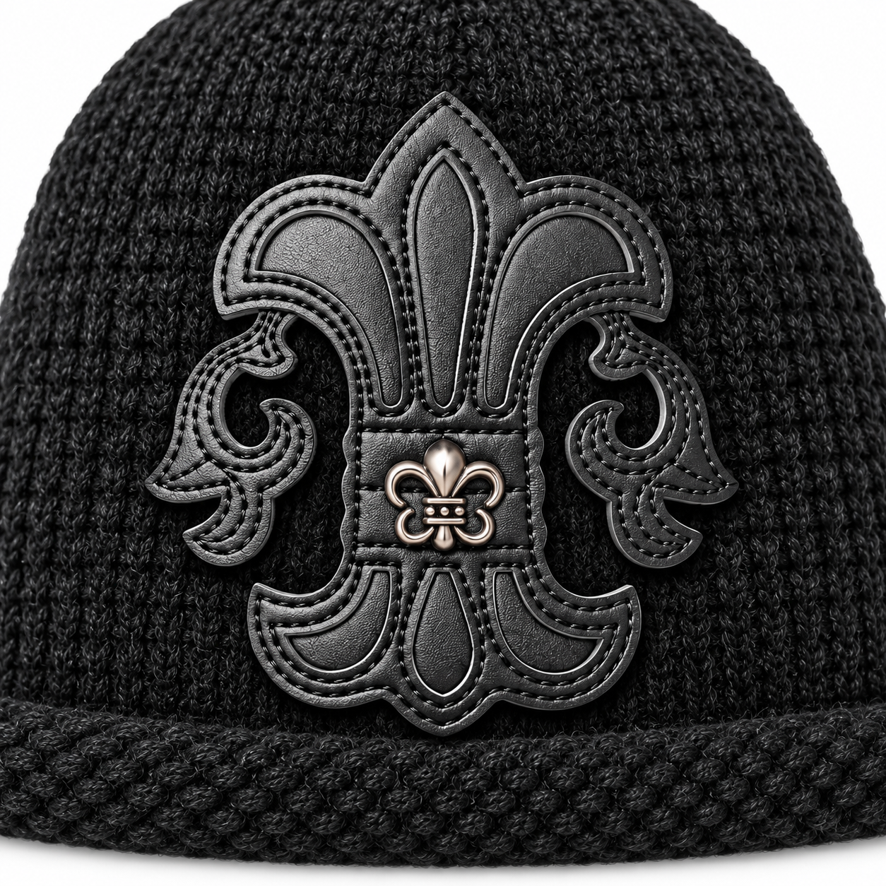 Chrome Hearts クロムハーツ ブラック  ニット帽