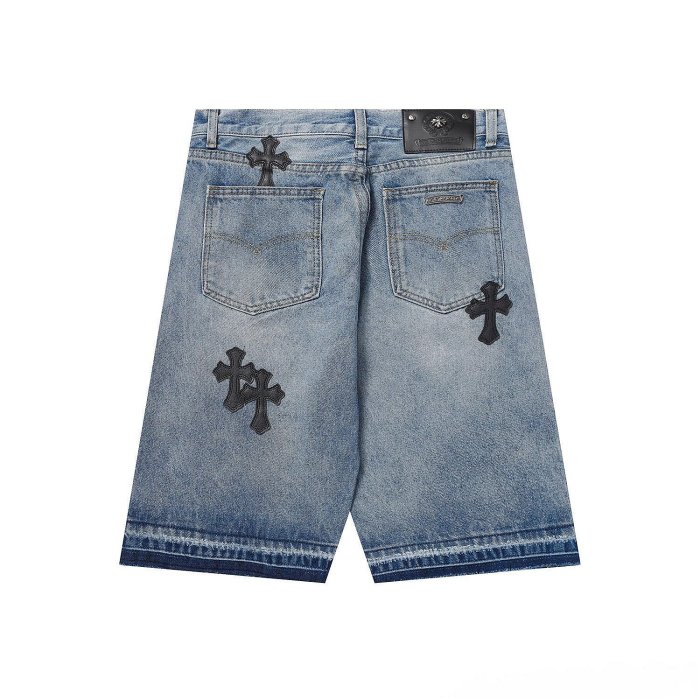 【Chrome Hearts】クロムハーツ 新作デニムショートパンツ 9920