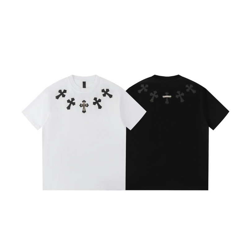 Chrome Hearts Tシャツ黒&白 H0115
