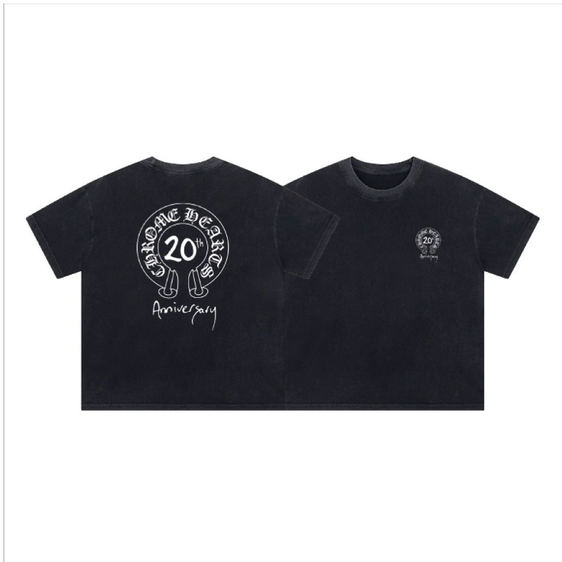 Chrome Hearts Tシャツ黒&白 H0114
