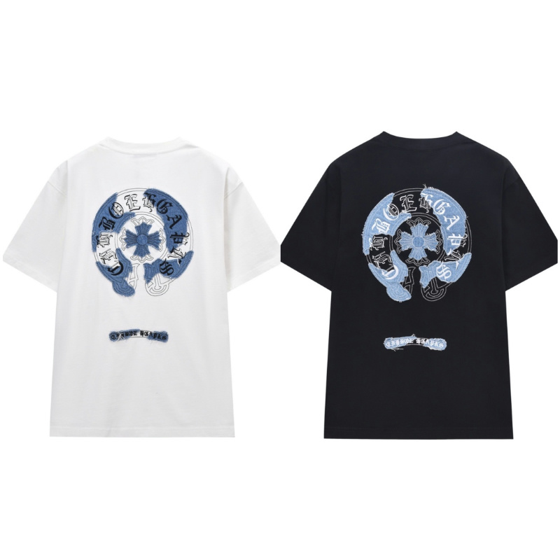 Chrome Hearts Tシャツ黒&白 zH0176