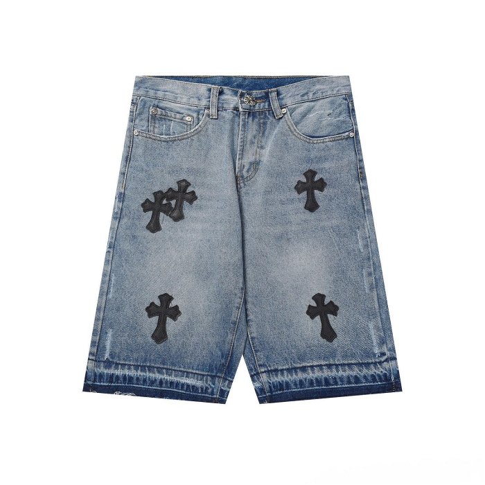 【Chrome Hearts】クロムハーツ 新作デニムショートパンツ 9920