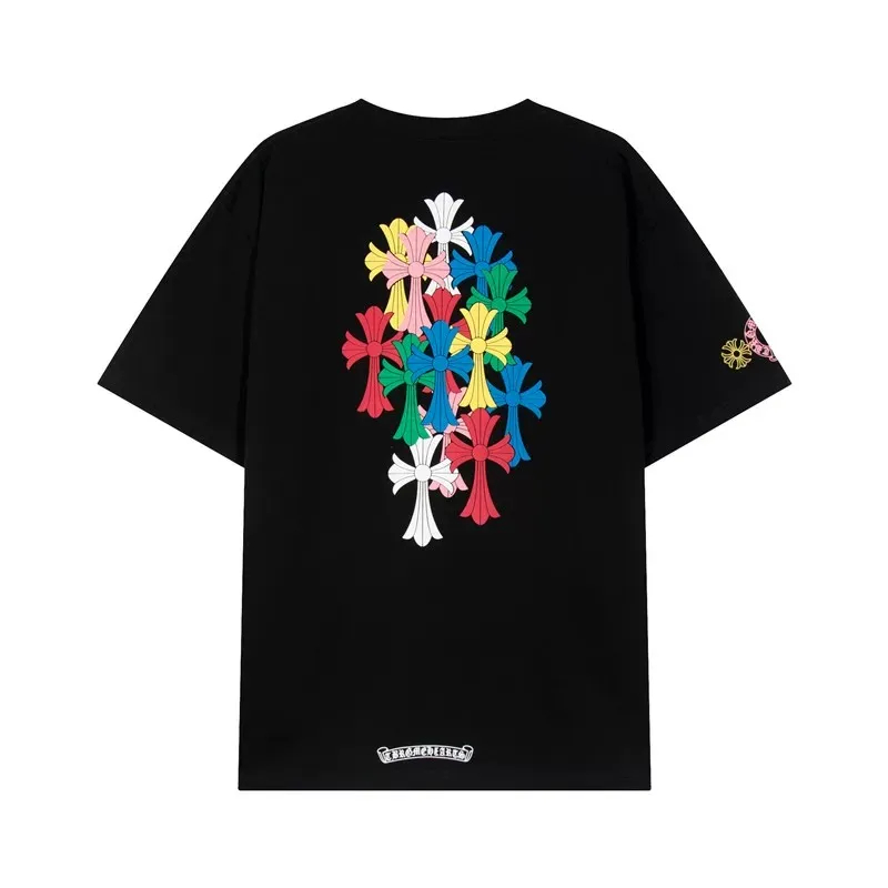 Chrome Hearts T-shirt, black & white, H0165 – クロムハーツ