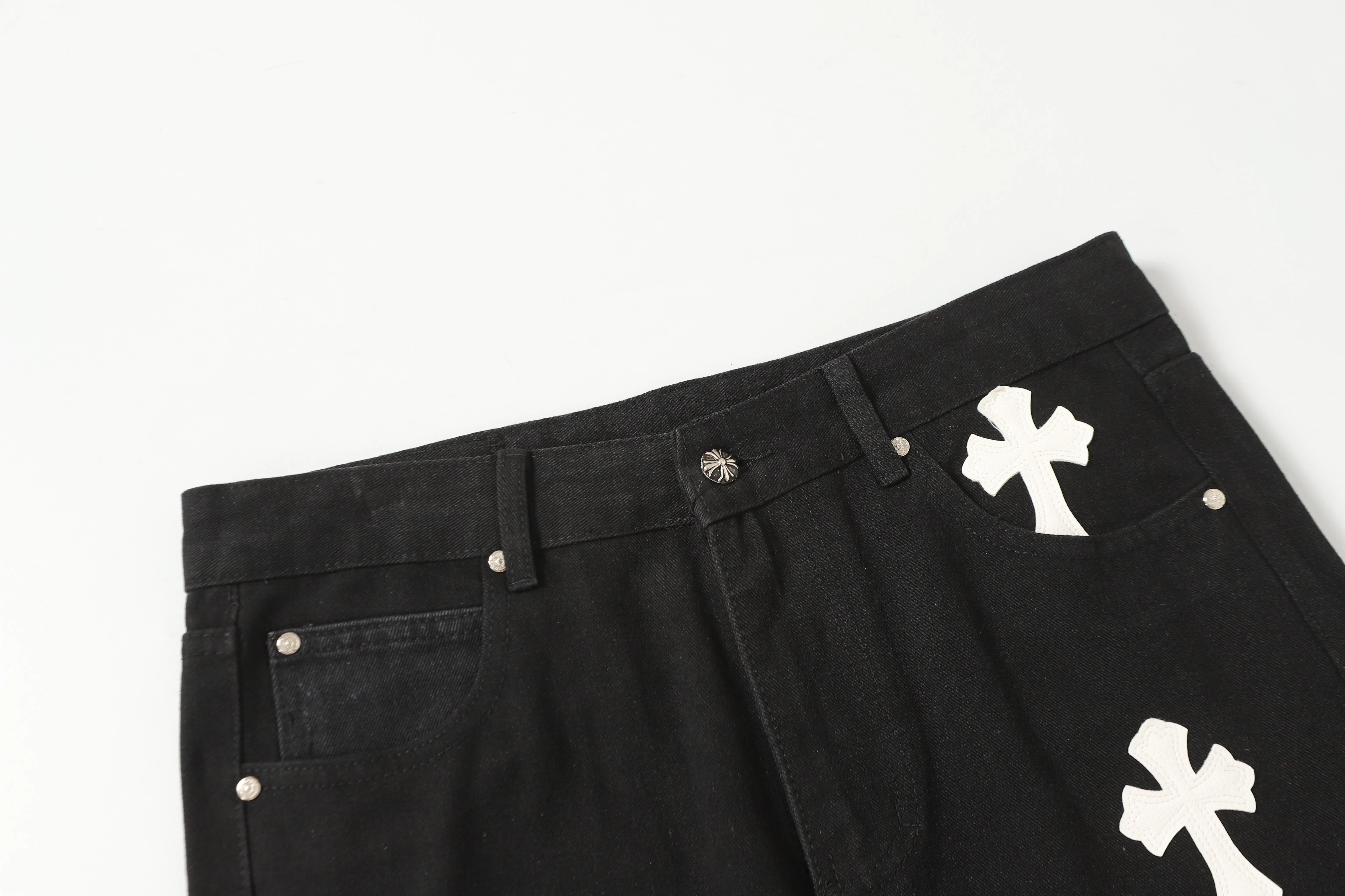 chrome hearts クロムハーツ　パラシュート　パンツ　バギー　デニム CV Select【シーブイセレクト】クロスパッチダブルニーワイドデニム