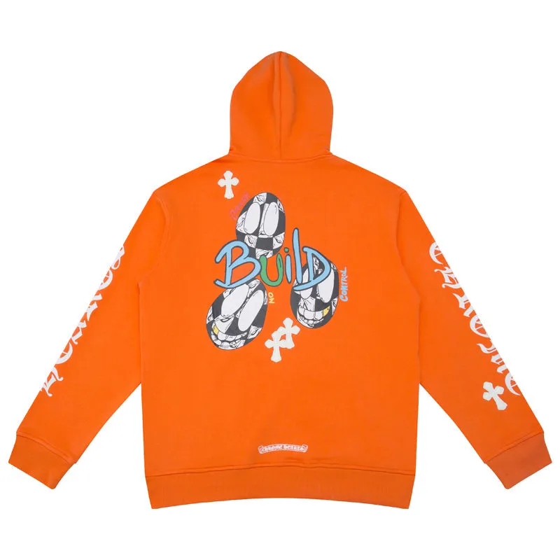 CHROME HEARTS クロムハーツ フローラルクロスパーカー（ジップアップ