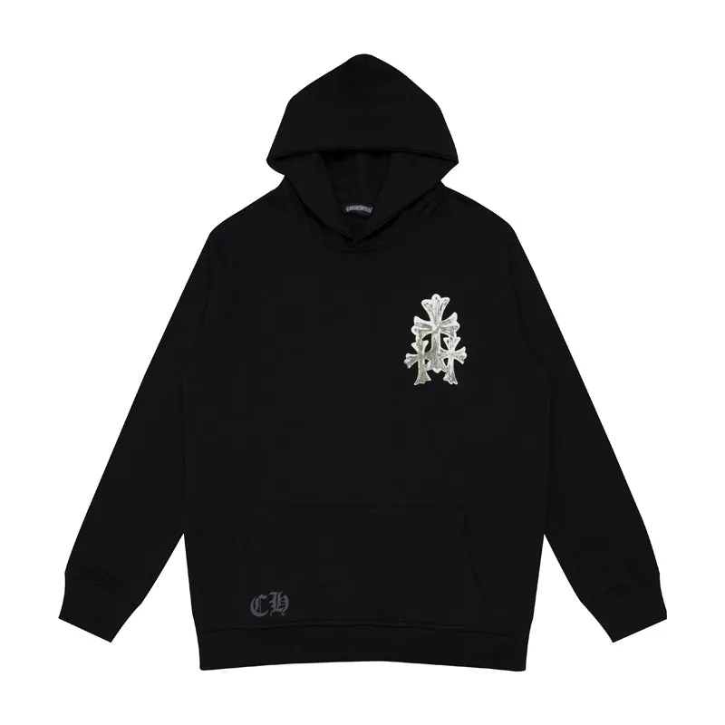 CHROME HEARTS クロムハーツフローラルクロスパーカー（ジップアップ