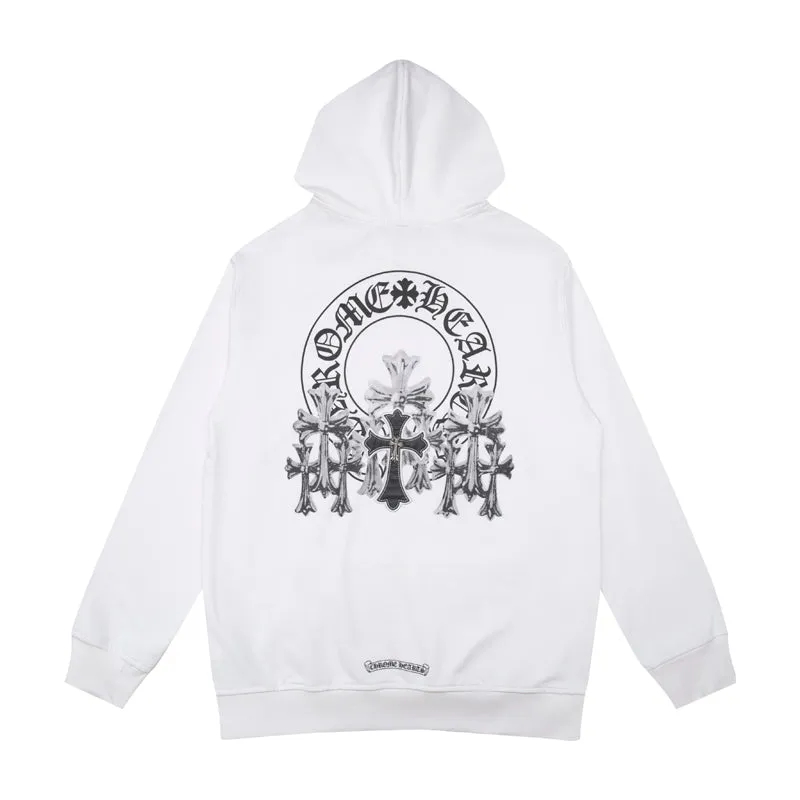 CHROME HEARTS クロムハーツフローラルクロスパーカー（ジップアップ