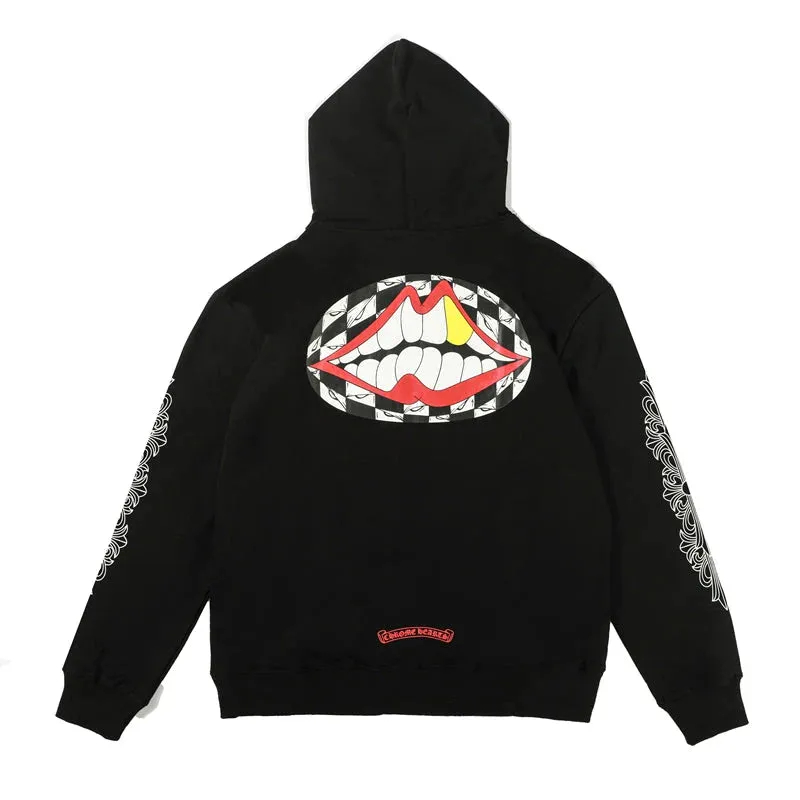 CHROME HEARTS クロムハーツフローラルクロスパーカー（ジップアップ