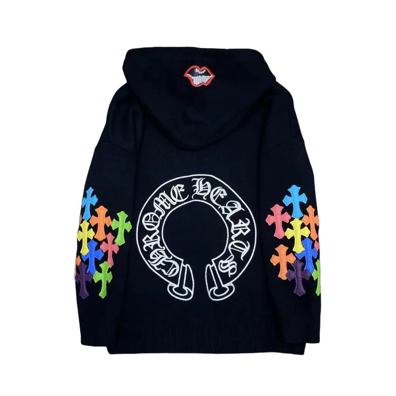 CHROME HEARTS クロムハーツ フローラルクロスパーカー（ジップアップ