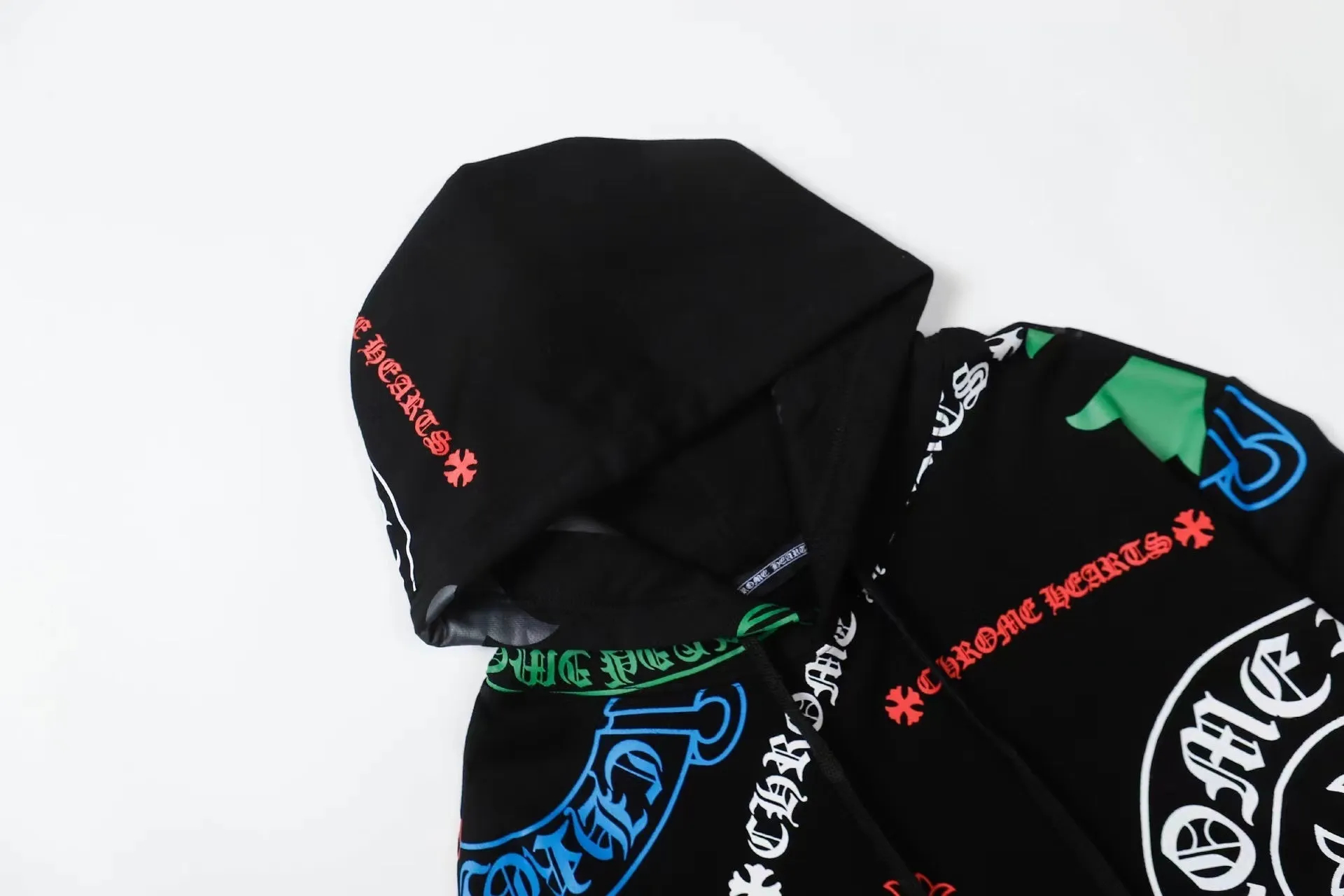 CHROME HEARTS クロムハーツフローラルクロスパーカー（ジップアップ