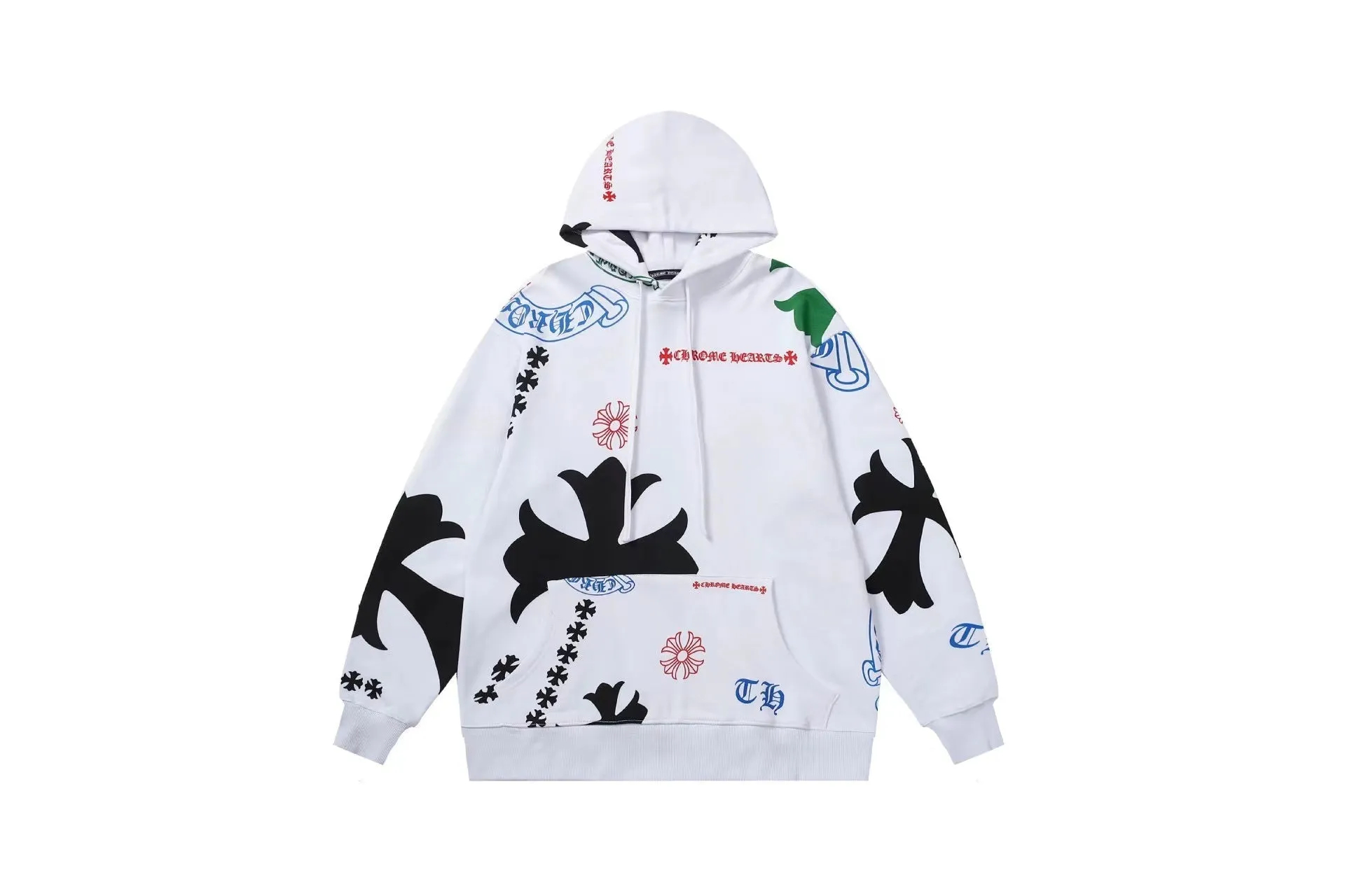 CHROME HEARTS クロムハーツフローラルクロスパーカー（ジップアップ