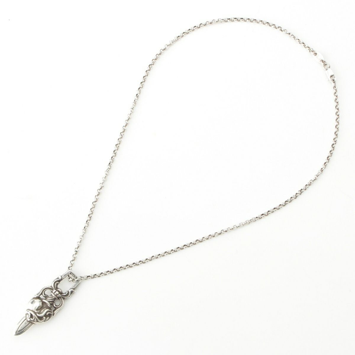 Chrome Hearts クロムハーツ サークルクロス ツインクロスネックレス