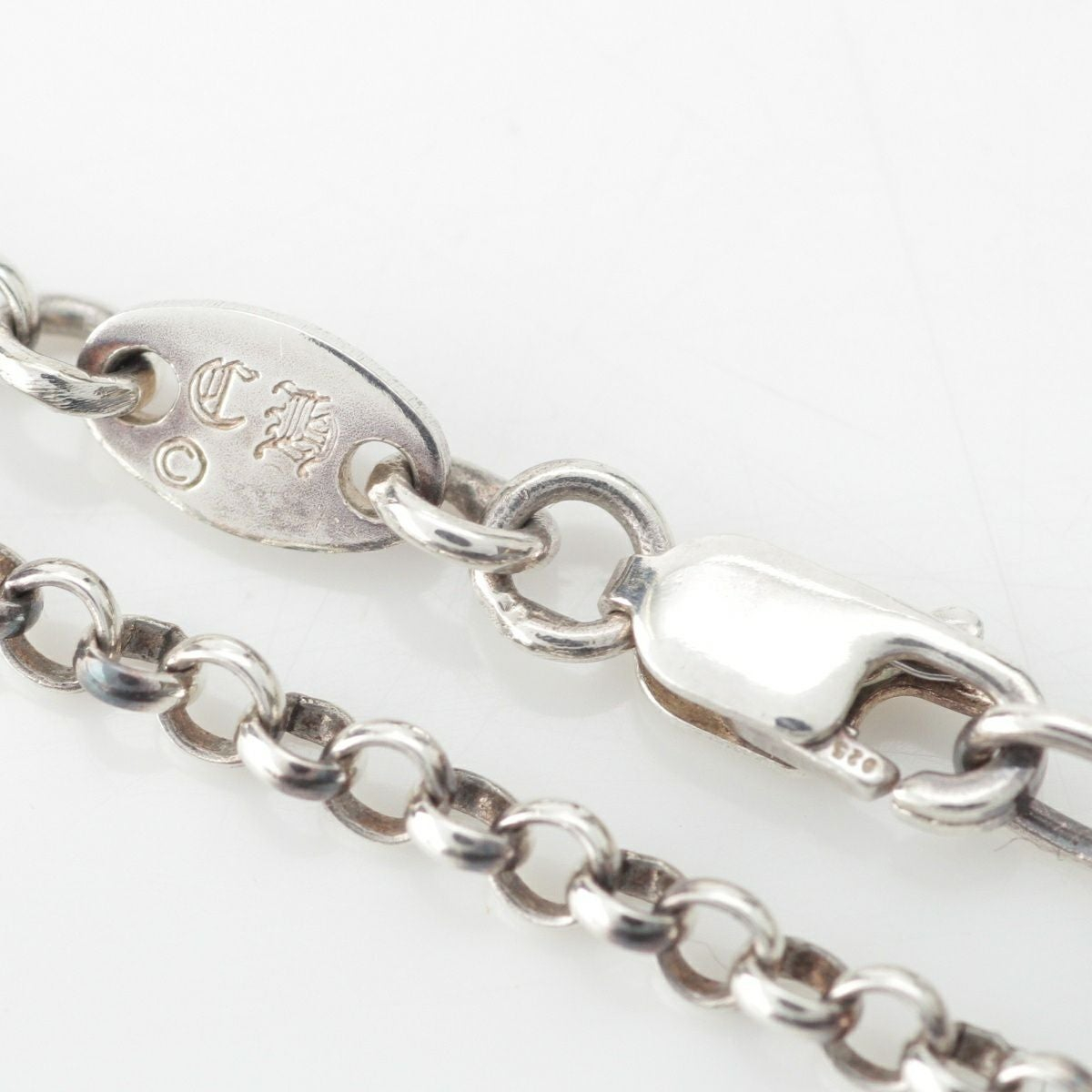 Chrome Hearts クロムハーツ サークルクロス ツインクロスネックレス