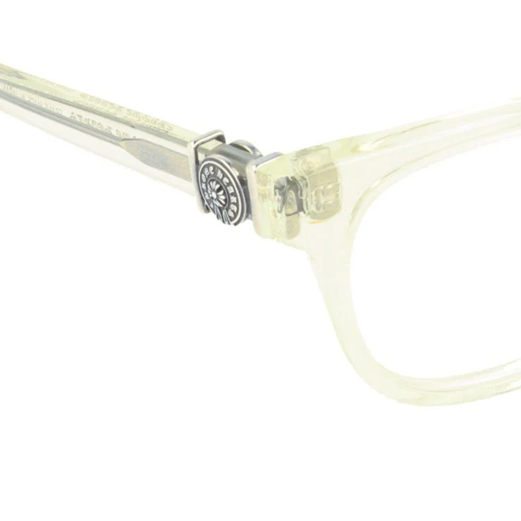 【Chrome Hearts】クロムハーツ メガネフレーム 伊達メガネ レギュラーフィット CHROME HEARTS LOUVIN CUP WC 48サイズ ウェリントン型 ユニセックス メンズ レディース