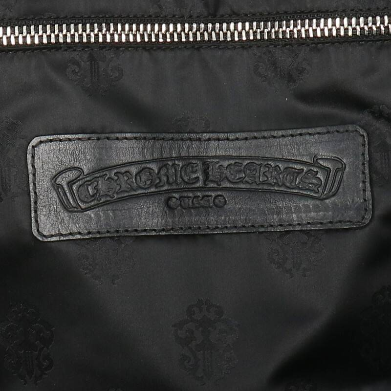 Chrome Hearts ワッペン付きカモフラレザークロスパッチバックパック