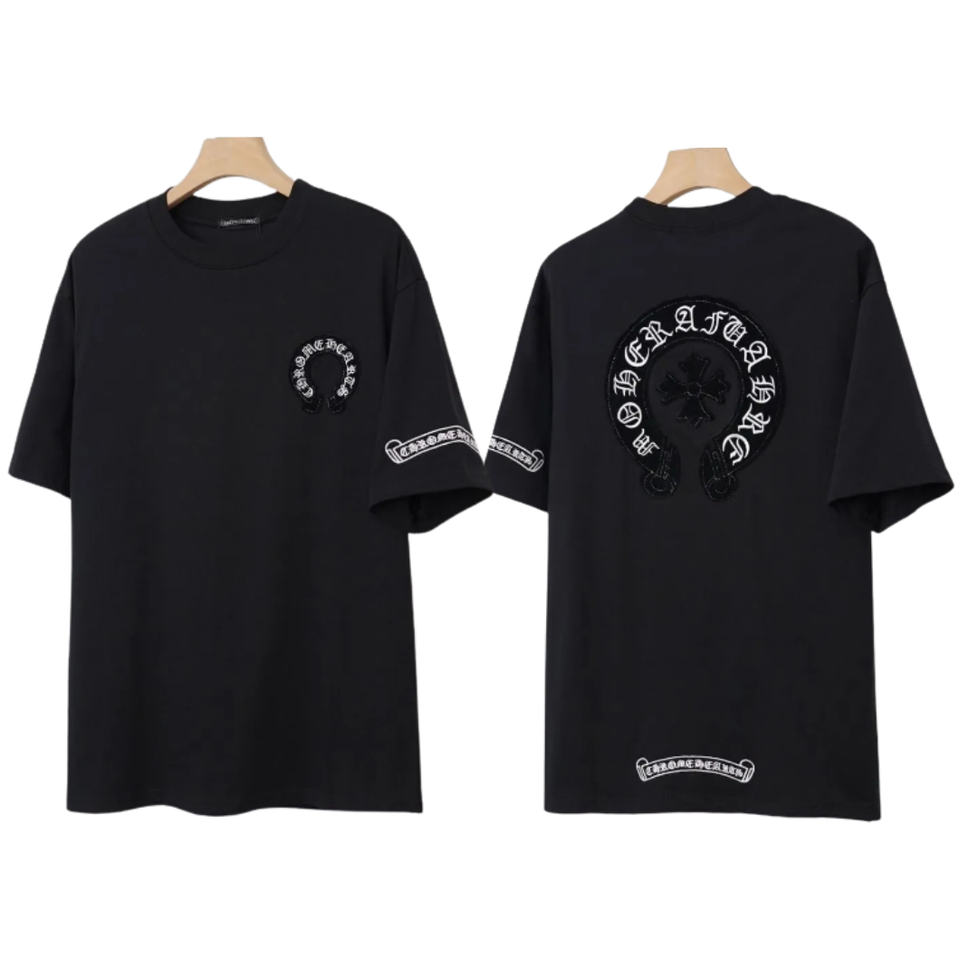Chrome Hearts Tシャツ黒&白 H0165