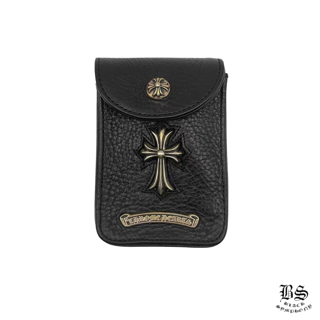 Chrome Hearts クロムハーツ 3サイドジップウォレット レザー ブラック