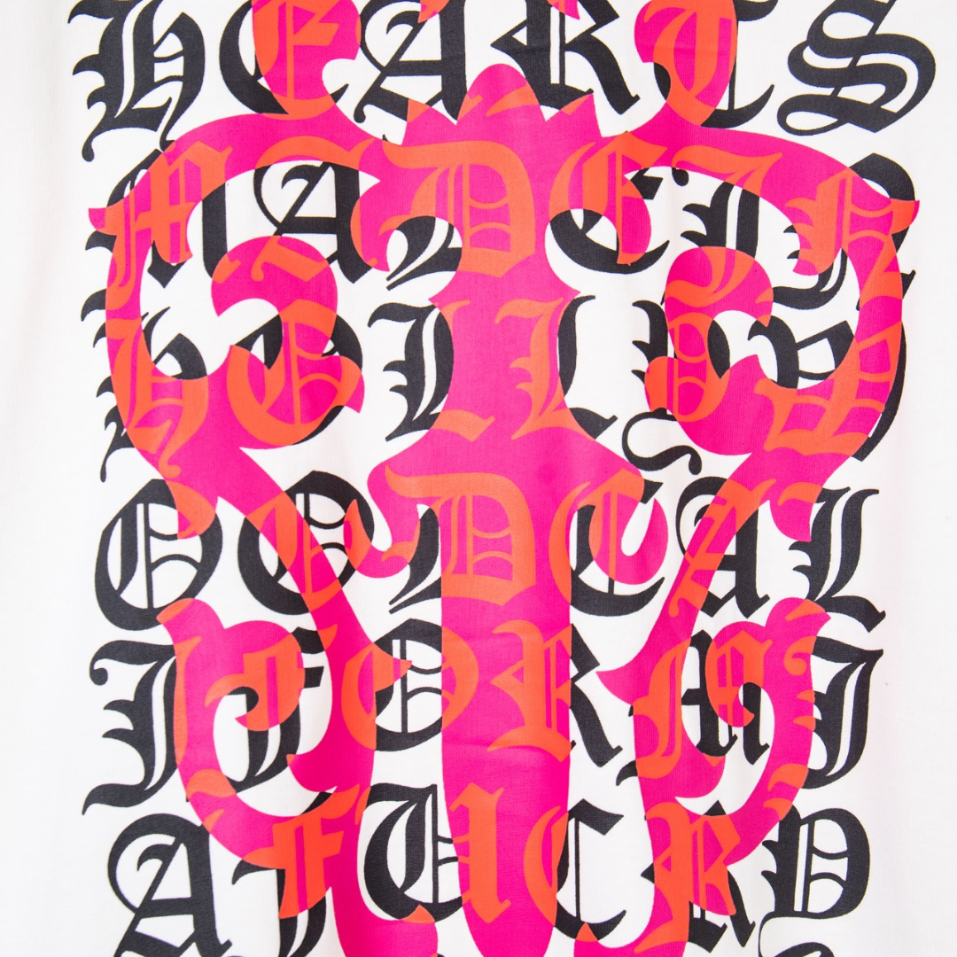 Chrome Hearts Eye Chart Dagger  T-shirt ロンT