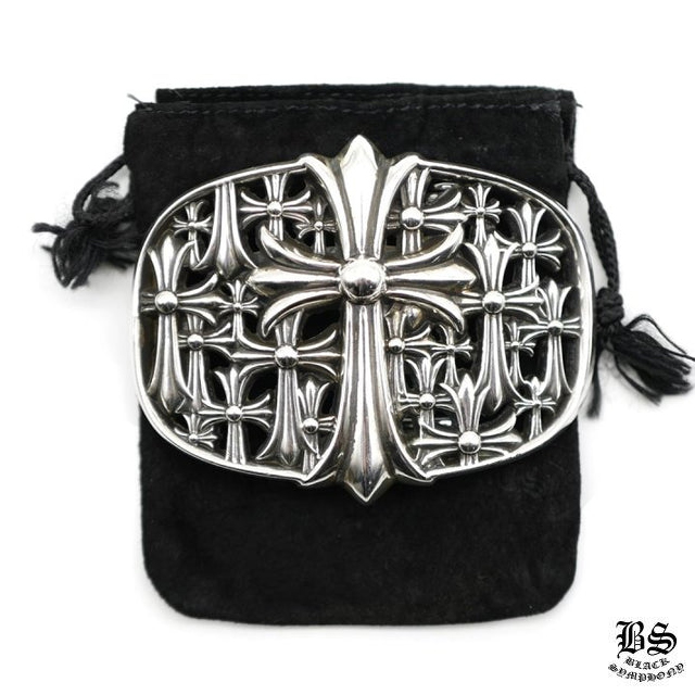 クロムハーツ シルバー セメタリークロス ベルトバックル(ベルトなし)