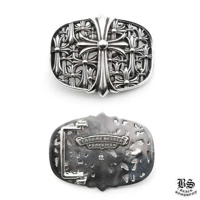クロムハーツ シルバー セメタリークロス ベルトバックル(ベルトなし)