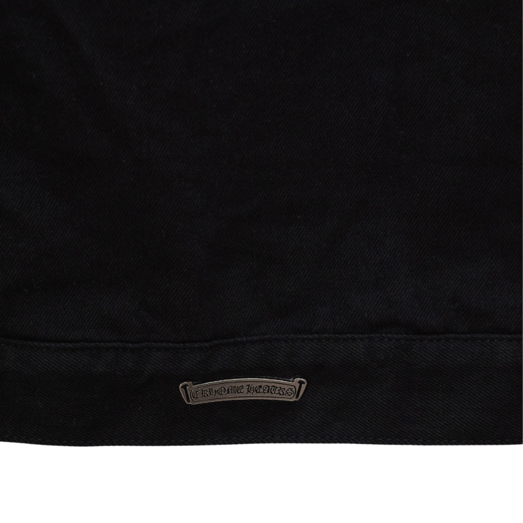 Chrome Hearts クロムハーツ  カラーパッチレザー ムートンカラー ジャケット アウター