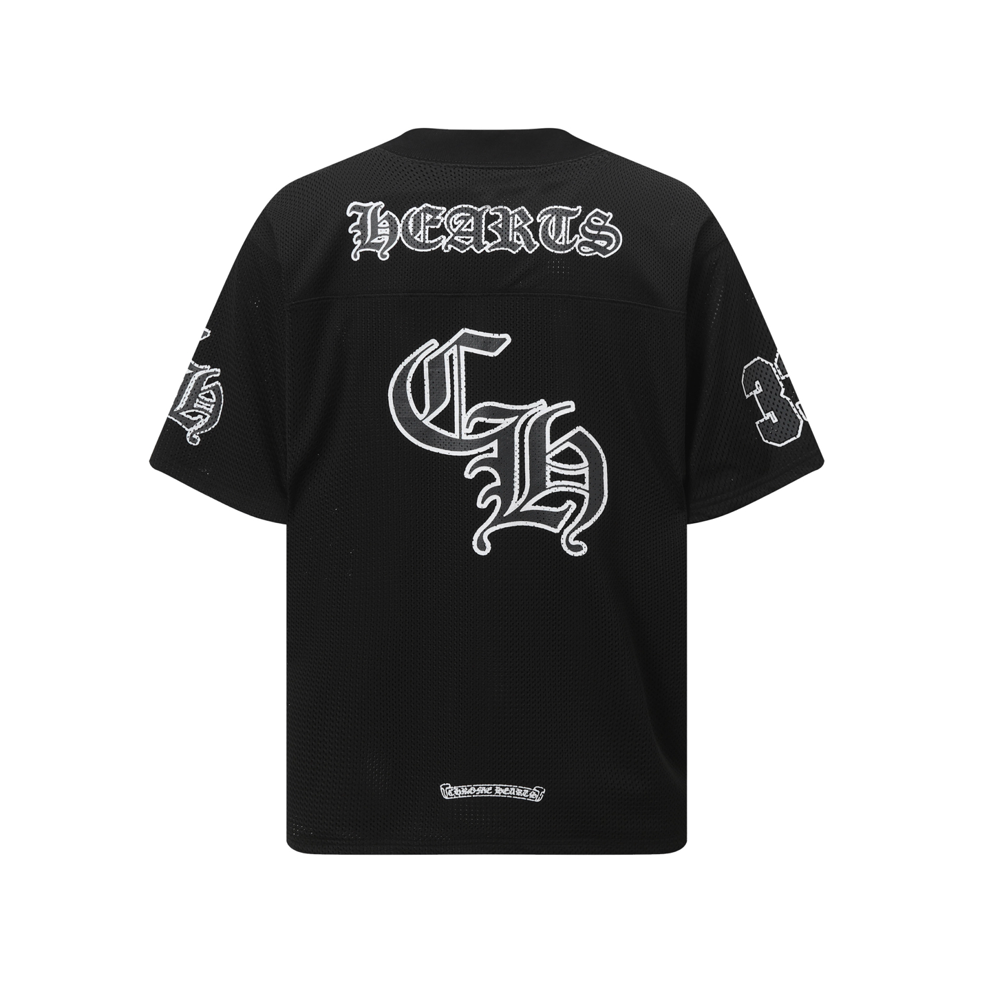 クロムハーツ（Chrome Hearts）CH 人気のサンスクリット（梵字）プリントメッシュダブルレイヤーホッケージャージ トレーニングセット