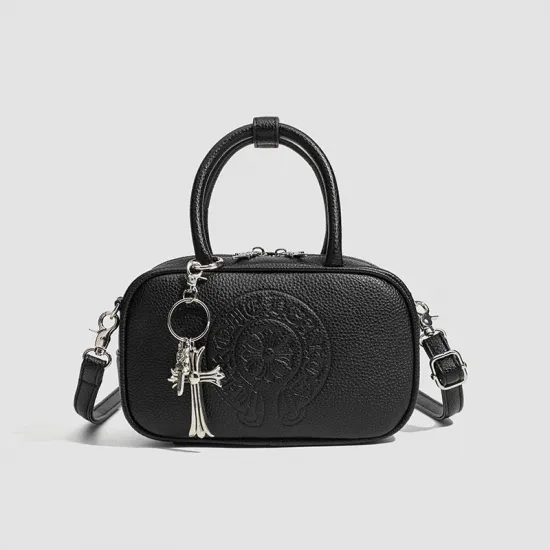 【Chrome Hearts】クロムハーツ ホースシュー ニッチ レザー ボウリングバッグ