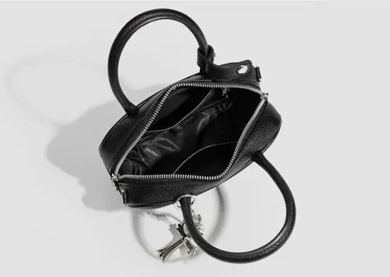 【Chrome Hearts】クロムハーツ ホースシュー ニッチ レザー ボウリングバッグ