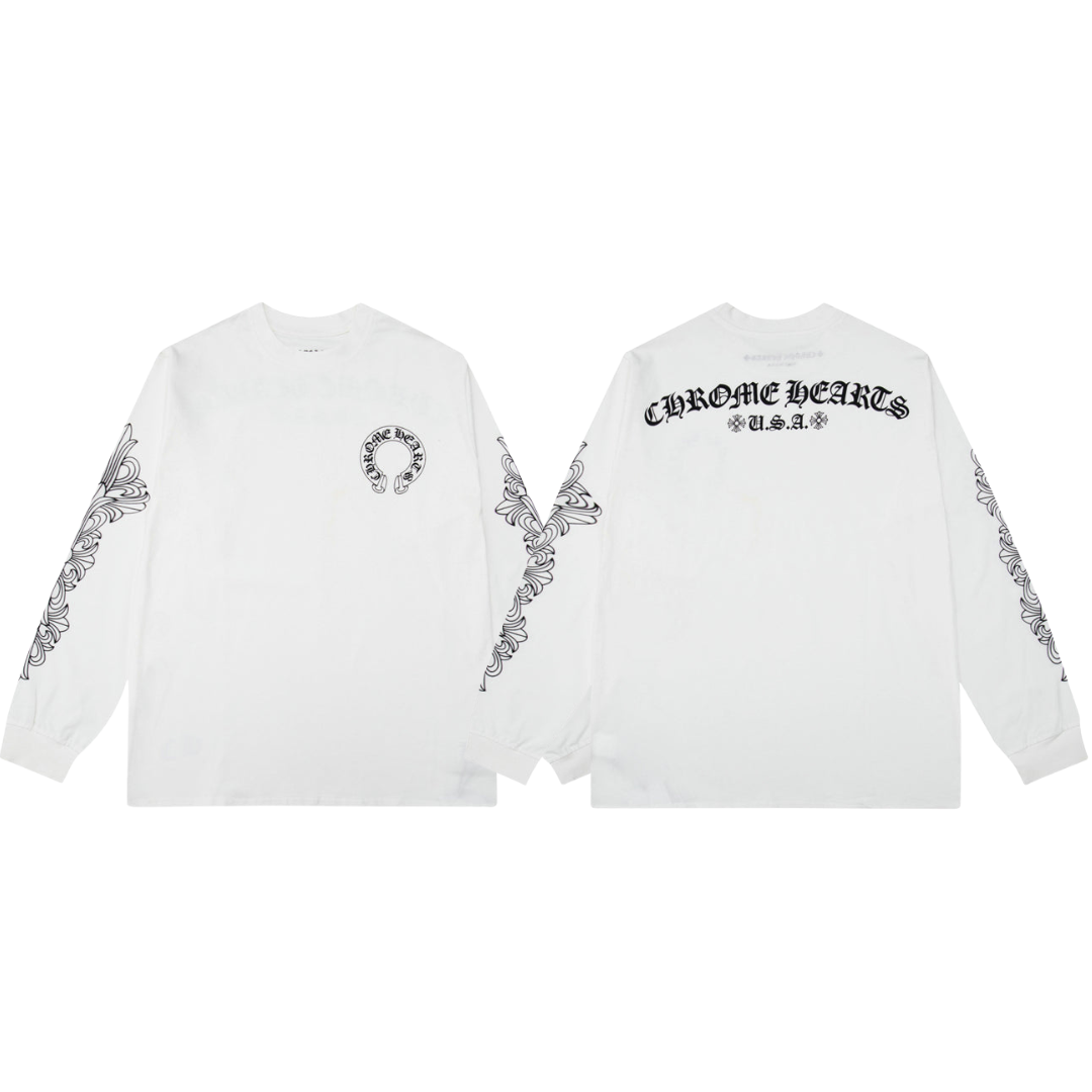 Chrome Hearts 長袖Tシャツ スウェットシャツ