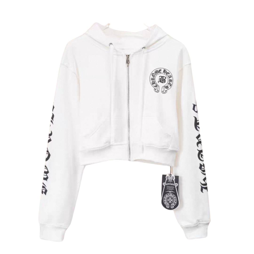 Chrome Hearts Cropped Hoodie​ 