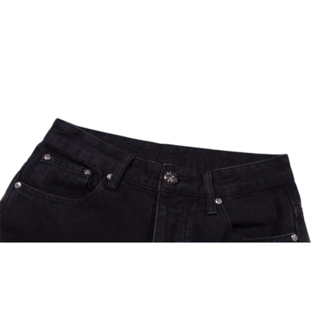  CHROME HEARTS クロムハーツ   ブラック デニム パンツ 