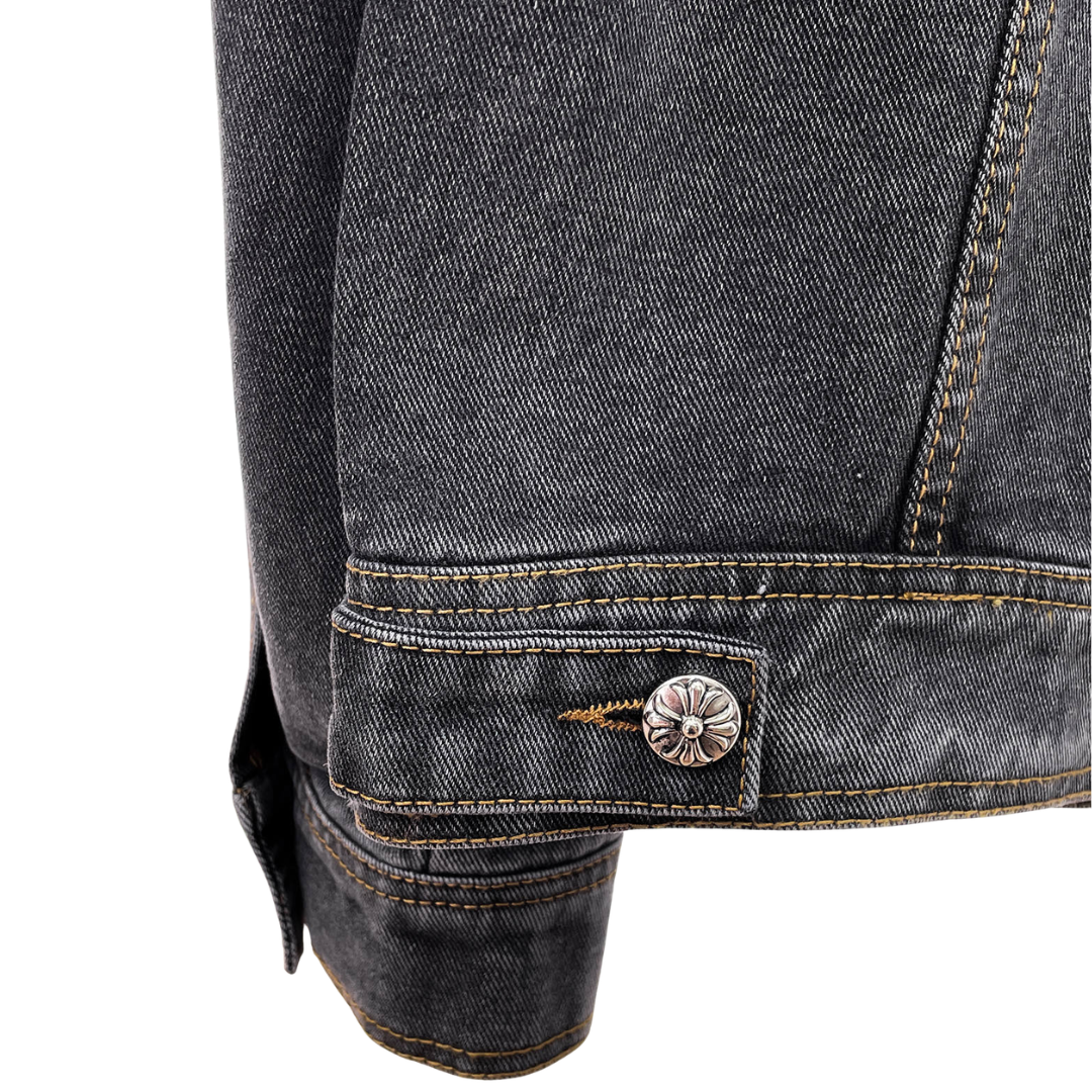 Chrome Hearts クロムハーツ 新作 デニムジャケット アウター ブルー/ブラック