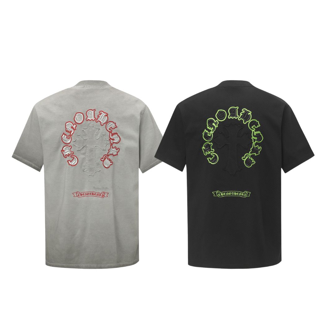 Chrome Hearts Tシャツ黒&白 H0165