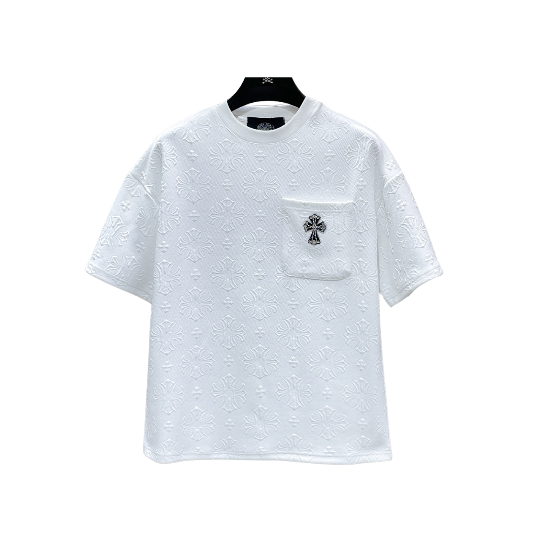 Chrome Hearts-クロムハーツ 春夏新作 カジュアル 半袖Tシャツ+ハーフパンツ セットアップ 通気性抜群 ソフトな肌触り