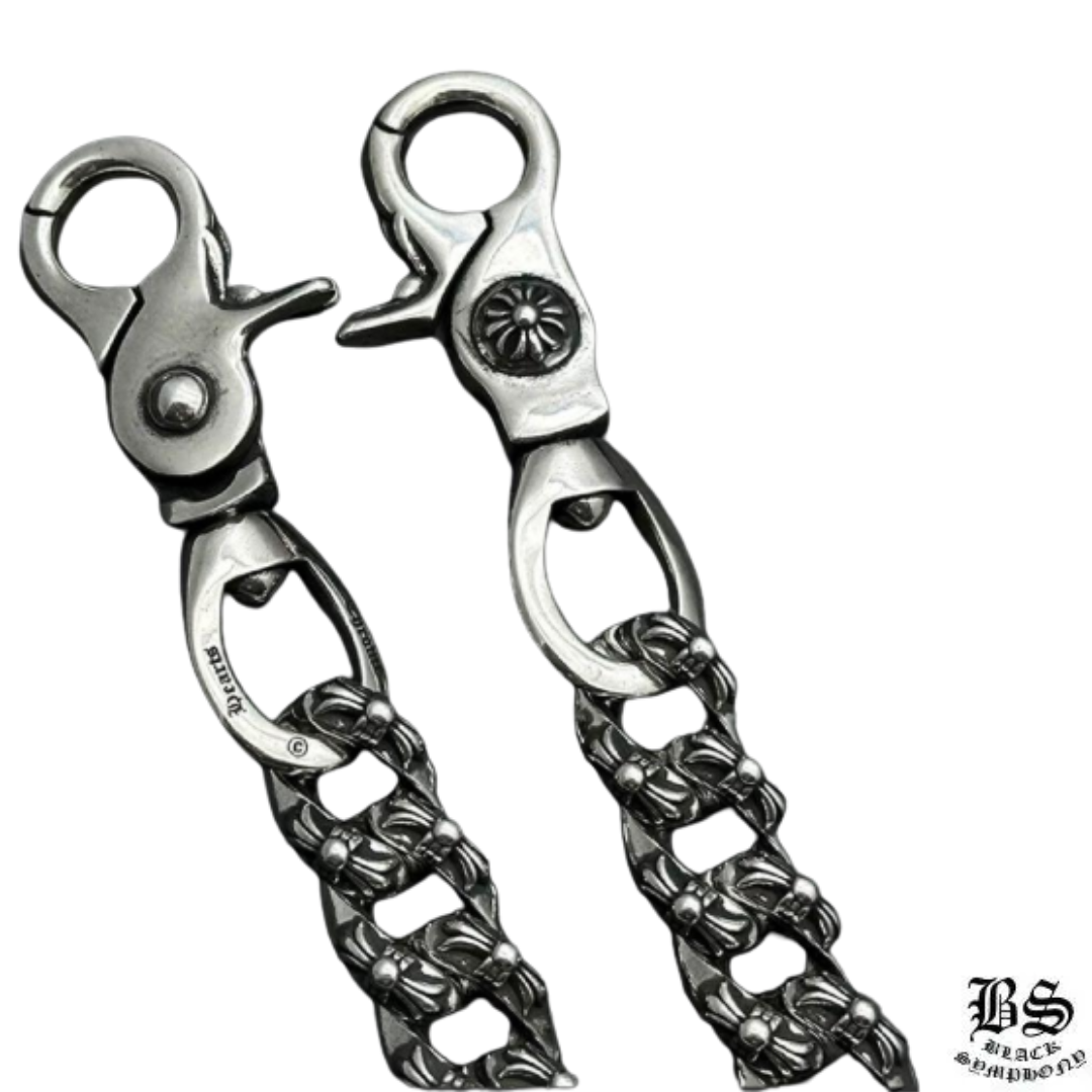 CHROME HEARTS クロムハーツ クロムハーツ ダブルBリングウォレット