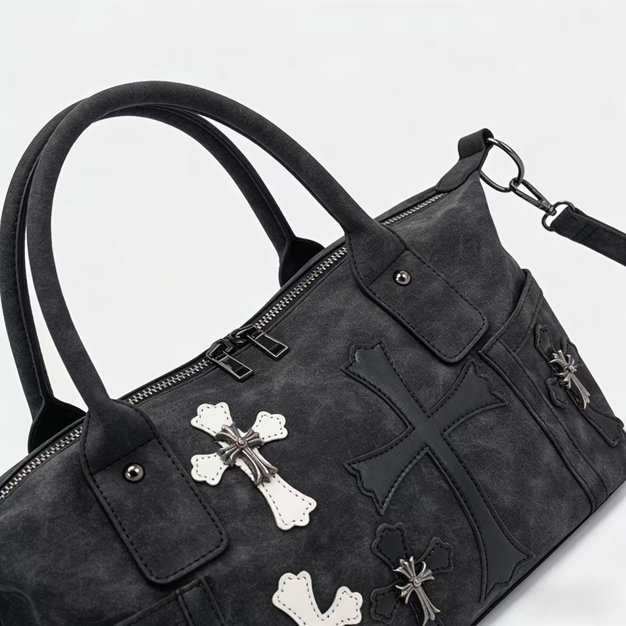 V系 バッグ メンズ モード系 ミニバッグ オラオラ系 ショルダーバッグ PUレザー 十字架 クロス 派手 alcw ミリタリーバッグ 変形 BAG ユニセックス 男 鞄 個性的 お兄系 ヴィジュアル系 ファッション 衣装 ホスト スーツ レディース おしゃれ オシャレ