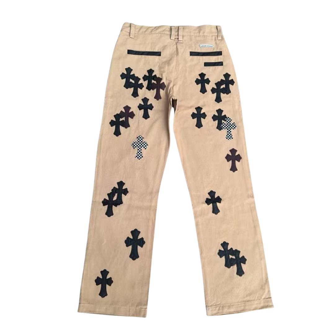 Chrome Hearts（クロムハーツ）CHINOS CEM CRS PTCH セメタリークロスパッチ チノパンツ
