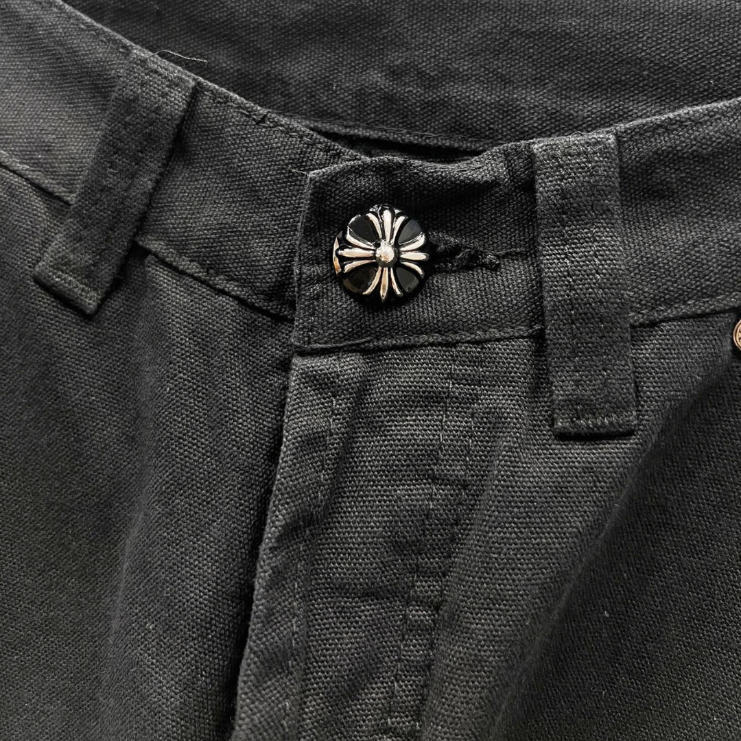 Chrome Hearts クロムハーツ ブラック カーペンターパンツ