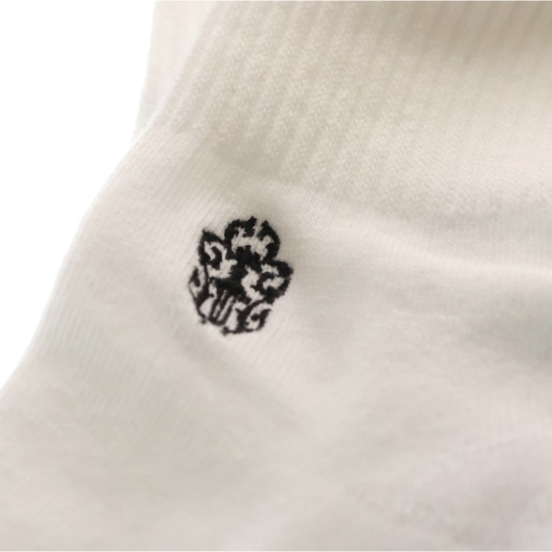 【Chrome Hearts】クロムハーツ トリプルライン クルーソックス 3足セット
