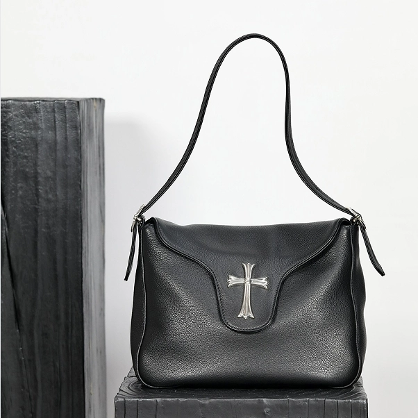 CHROME HEARTS HAND BAG SILVER CROSS クロムハーツ　ハンドバッグ　シルバークロス
